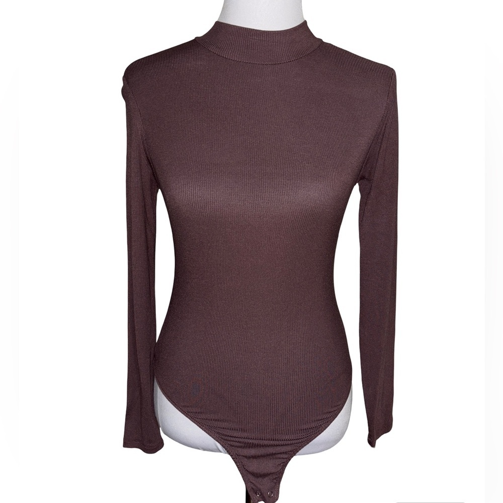 Olive and Oak Long Sleeve Chocolate Bodysuit